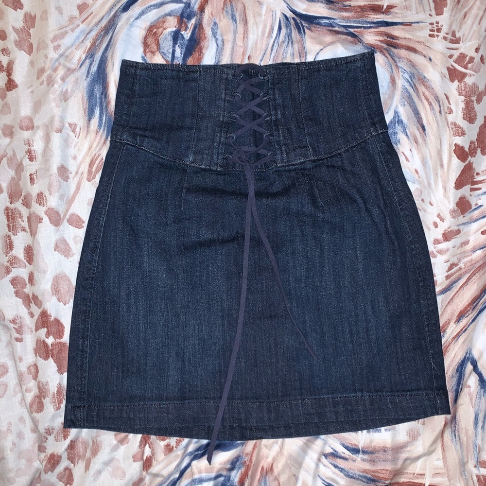 Denim skirt